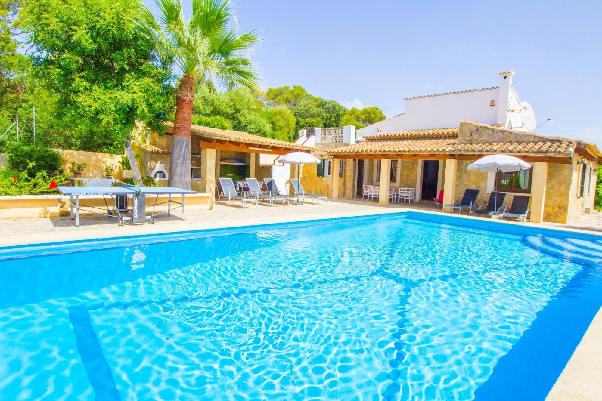 Perfecta Villa Para Vacaciones Con Wifi Y A/C Pollença Esterno foto