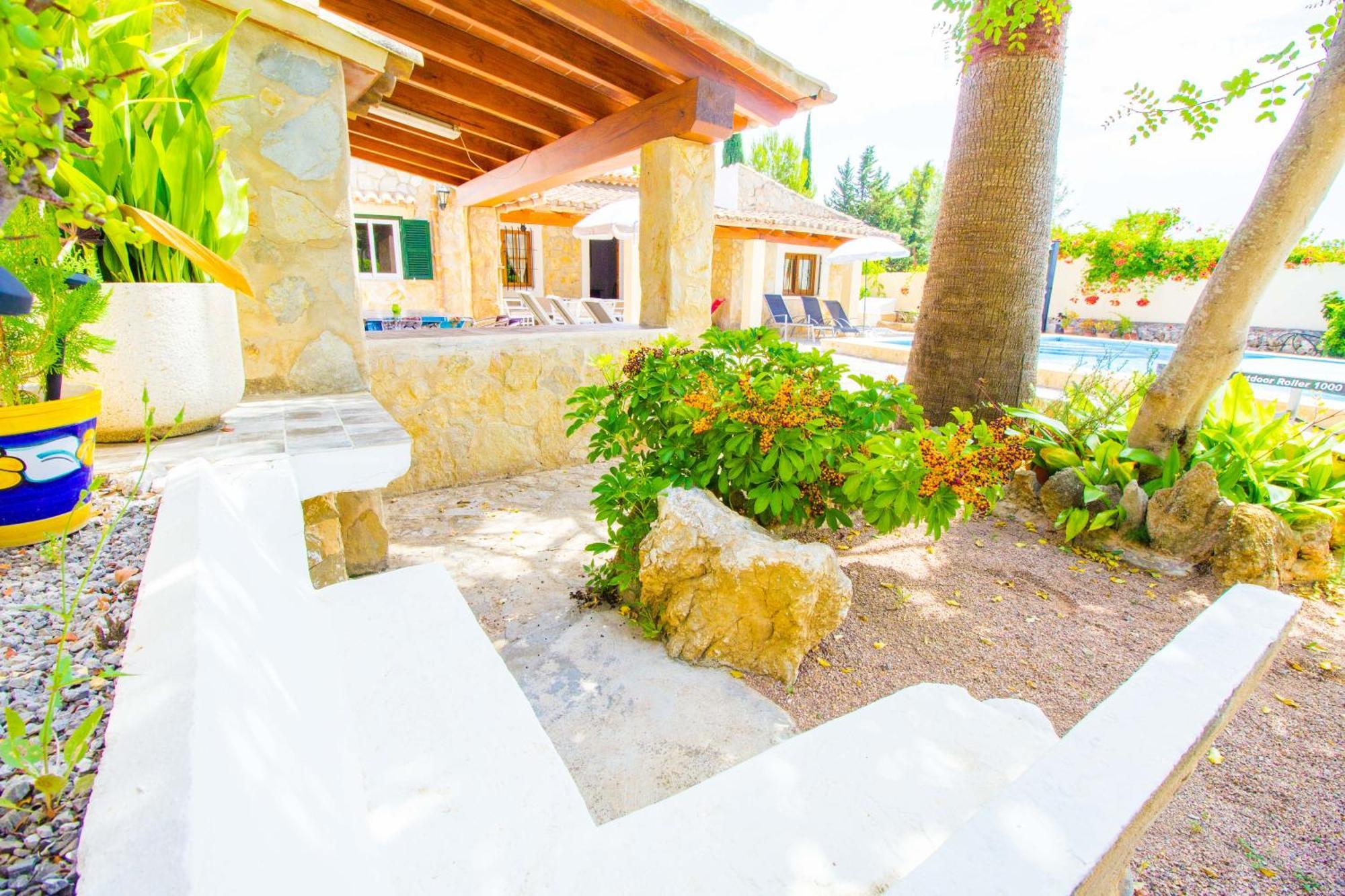 Perfecta Villa Para Vacaciones Con Wifi Y A/C Pollença Esterno foto